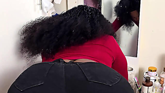 Twerking in My Tight Booty Shorts
