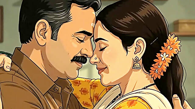 Indian Villege Women Romantic Video in Their Home Cartoon Video