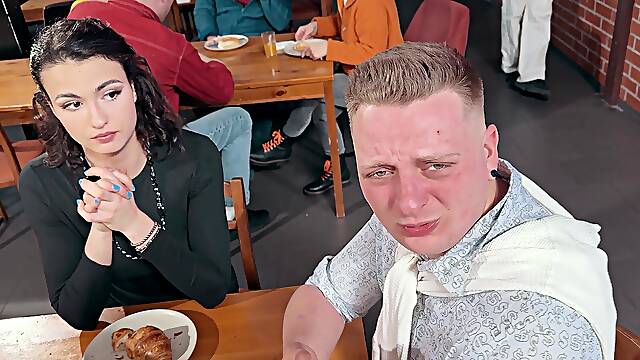 Charlotte Grey gets fucked on the toilet by horny Alexander Tda