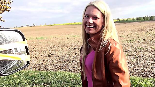 Claudia's wild ride in a car turns into a raunchy reality show